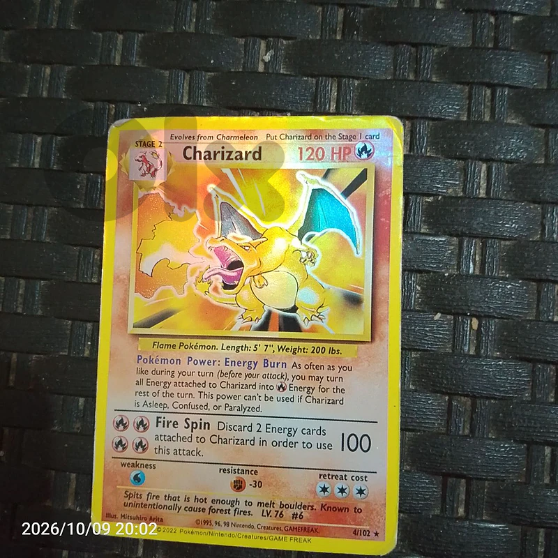 holo Charizard og