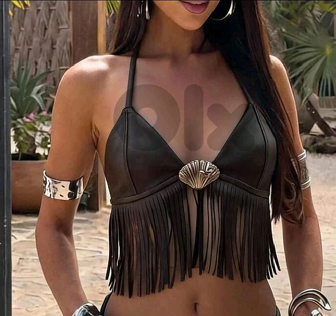 leather top