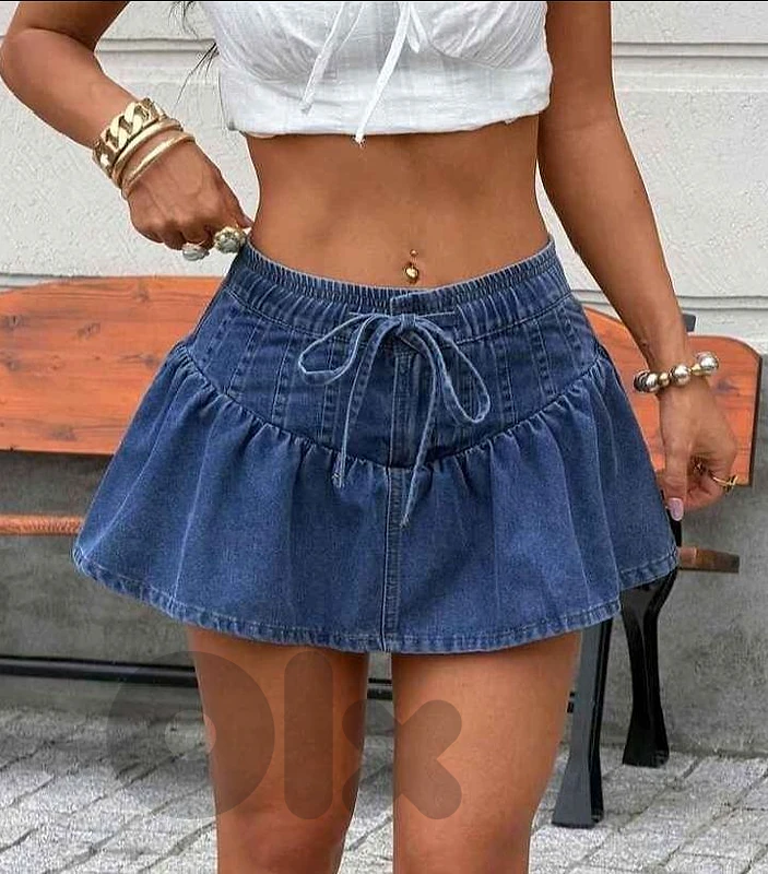 denim skirt
