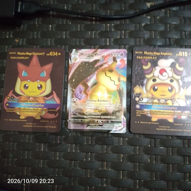 custom Pikachus