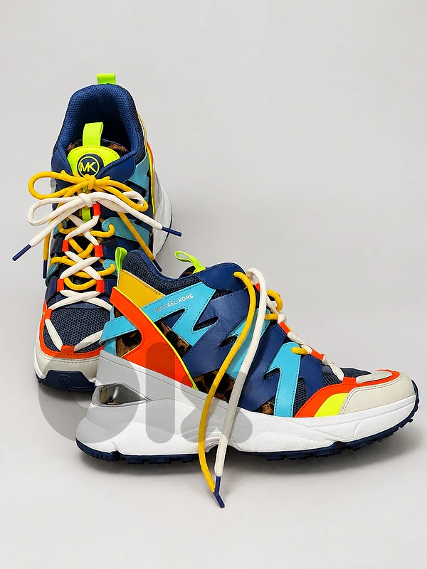 Michael Kors Olympia Color-Block Chunky Sneakers – Size 41 (Like New)