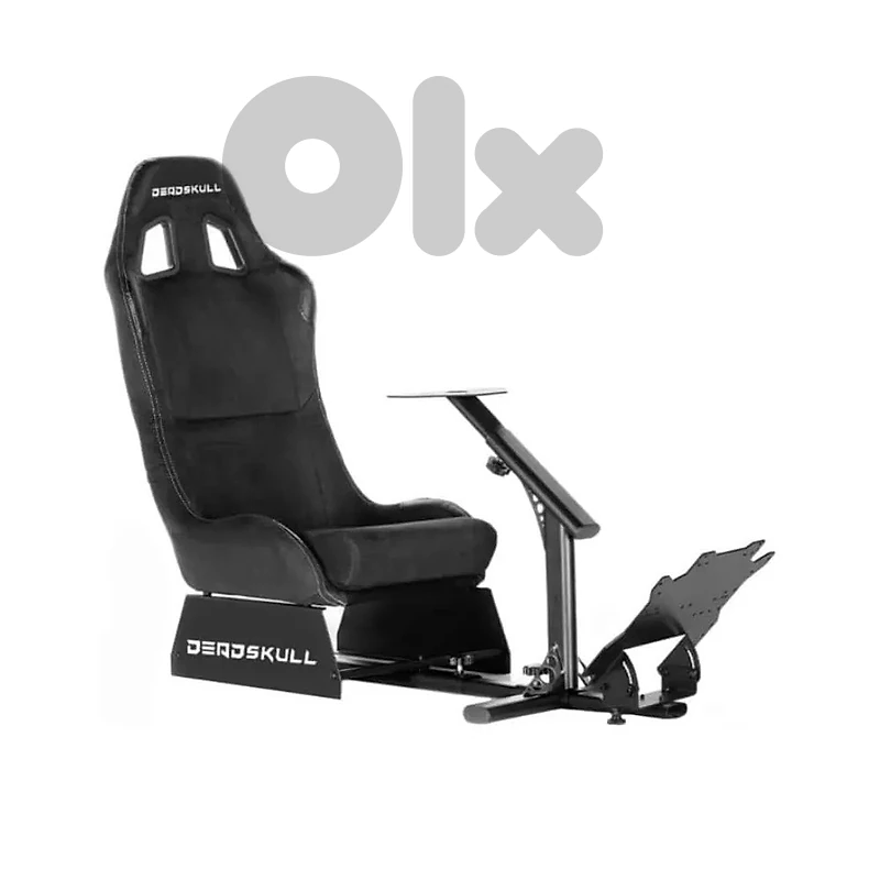 Deadskull racing seat barely used (racing sim not included)