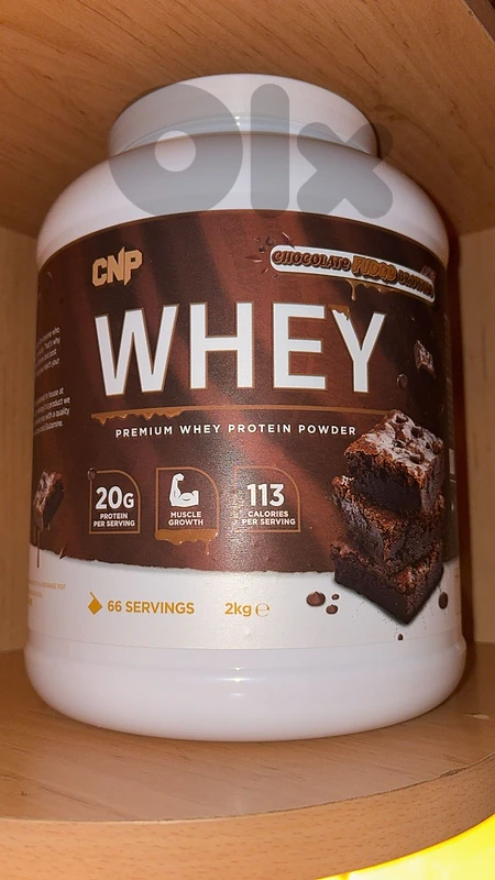 CNP chocolate fudge brownie whey protein