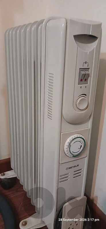 Sensus oil radiator heater