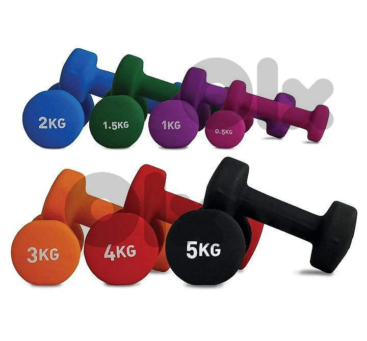 Dumbbells Neoprene Multicolor
