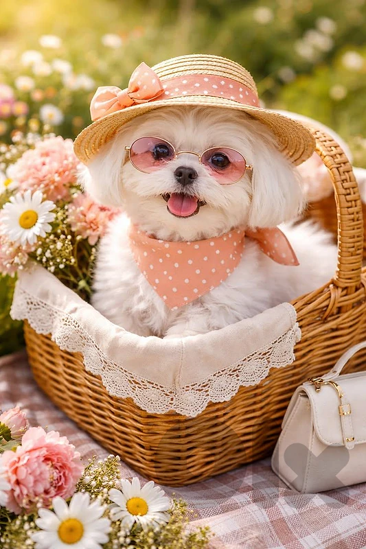 Mini Bichon A Little Cloud of Joy ☁️🐶 Mini Bichon A Little Cloud of Joy ☁️🐶