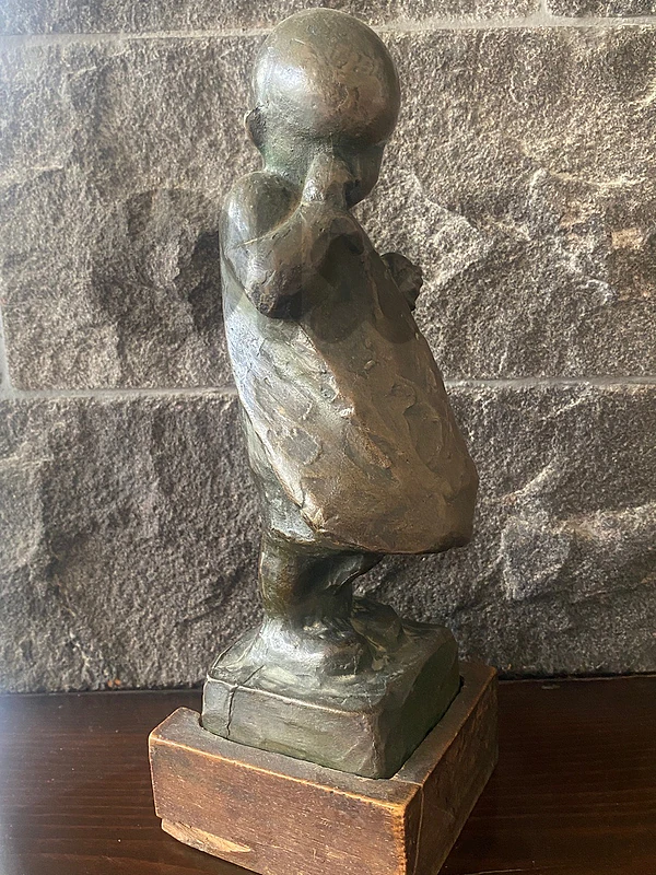 Art deco bronze by R.Castagnino
