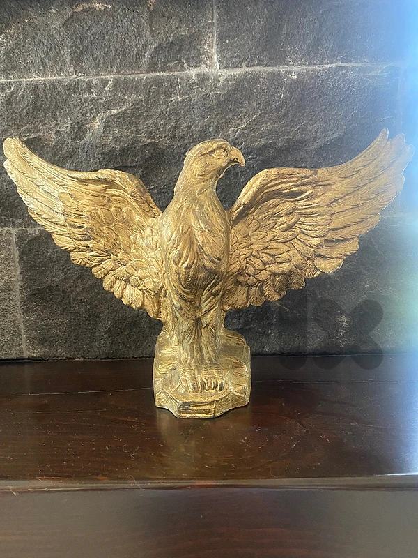 early century german empire bronze eagle