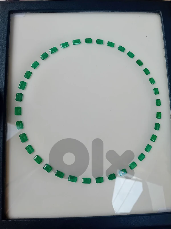 natural emerald layout 29.07 ct. zambian