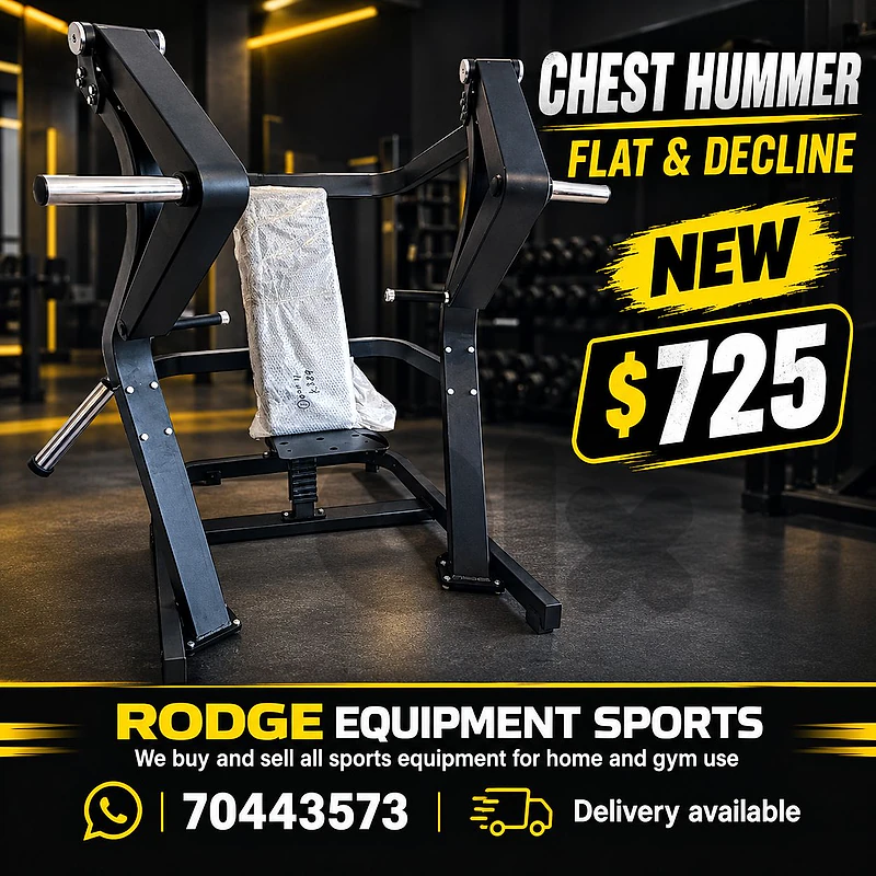 Chest hummer new flat and dicline