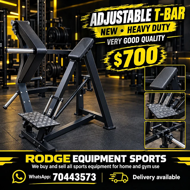 Adjustable t bar new heavy duty very good quality