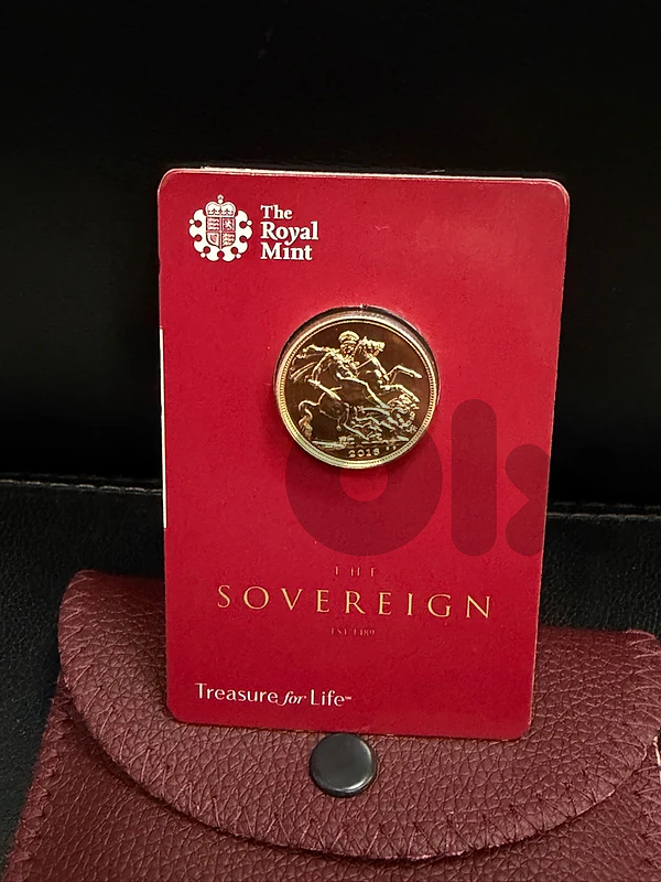 Gold 22 K Royal Mint Rare Limited Edition Lira