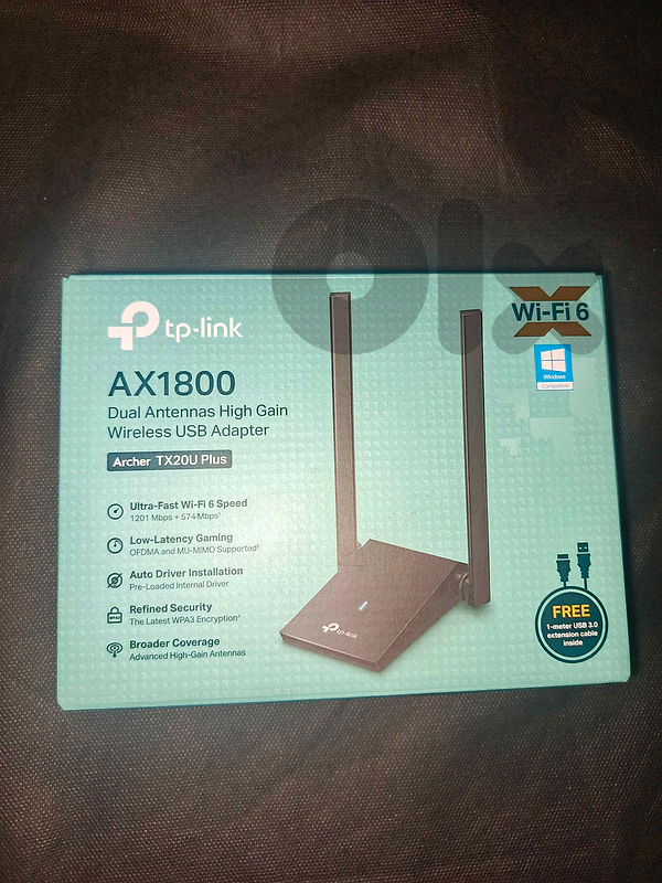 TP-Link TX20U PLUS wifi 6.0 usb adapter