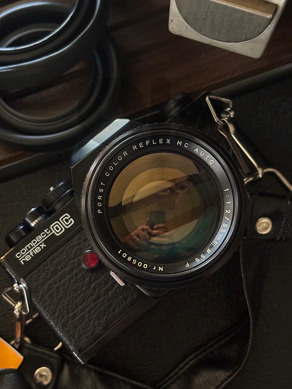 forst film camera with lens 55mm 1.2