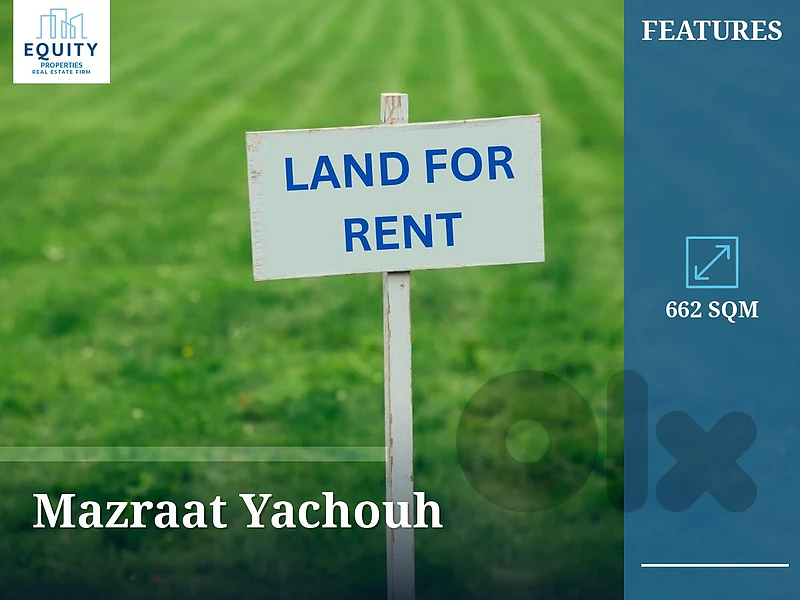 662 SQM Land For Rent In Mazraat Yachouh #JH38411