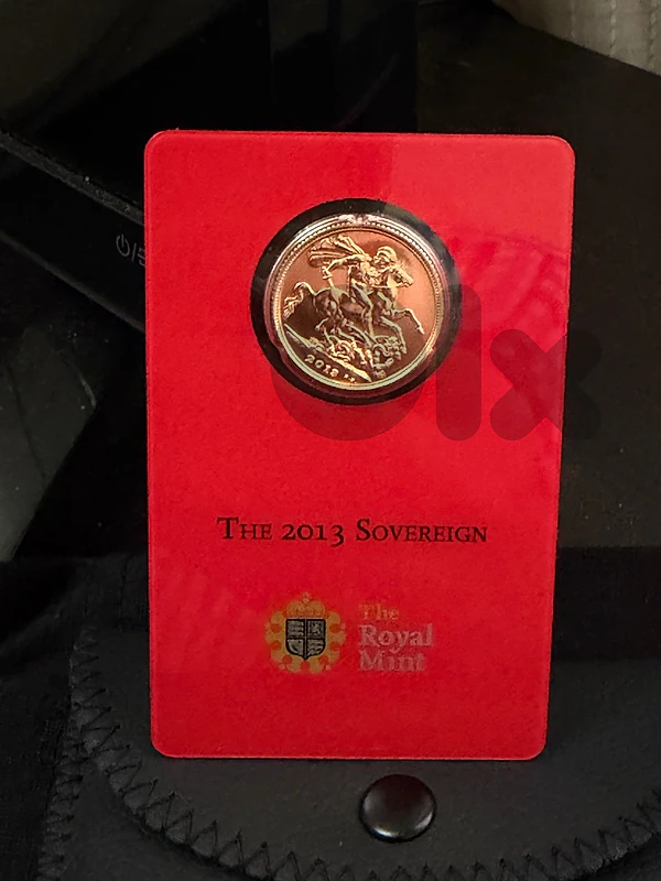 Gold 22 K Royal Mint Limited Edition Lira