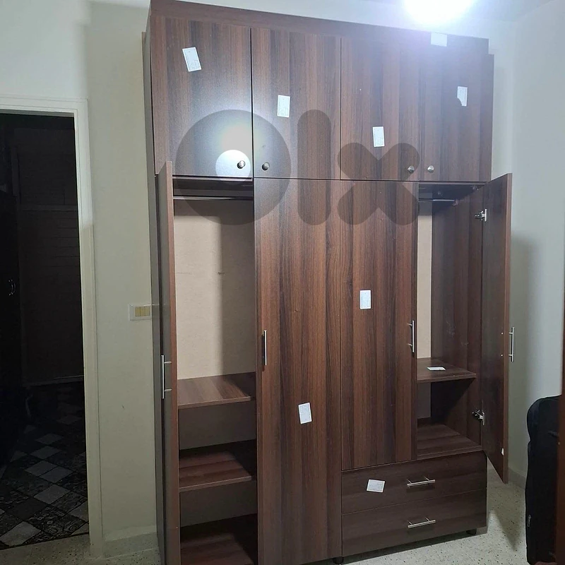خزانة 4 درف طابقين جديدة من المعمل