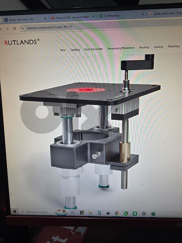 Router lift and motor rutlands r15