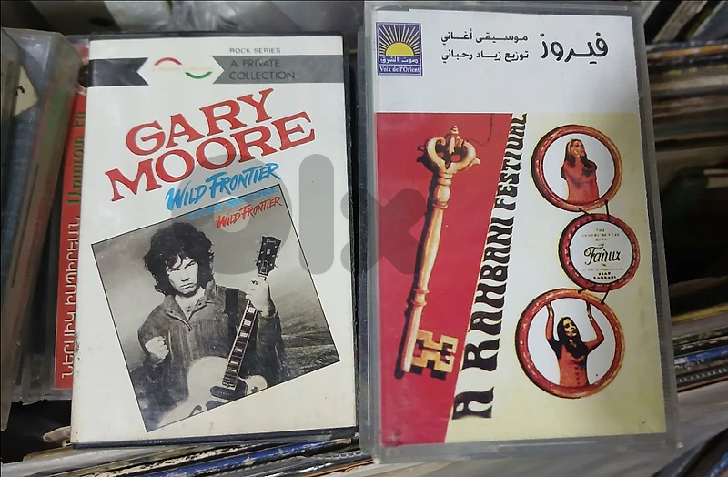 ziad rahbani  - gary moore  - cassette