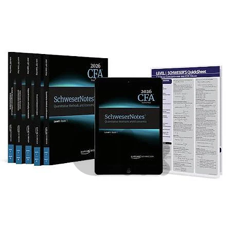 Kaplan Schweser Books CFA level 1 2026