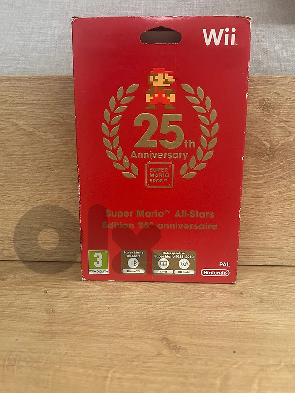 super mario all stars 25th anniversary-WII-nintendo-retro-sega