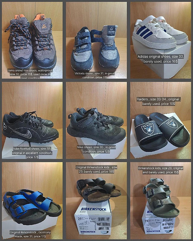kids shoes Original - barely used excellent condition