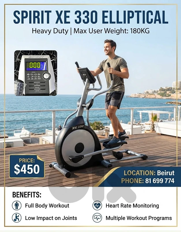 elliptical spirit heavy duty