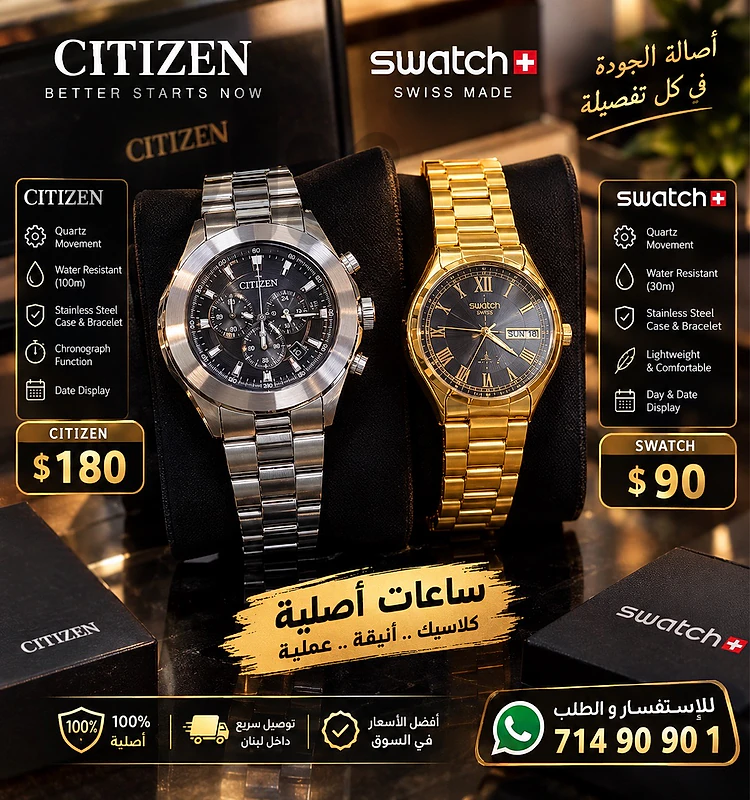 ساعة citzen الاصلية da بس لمن يعرف بل الساعات و القديمة