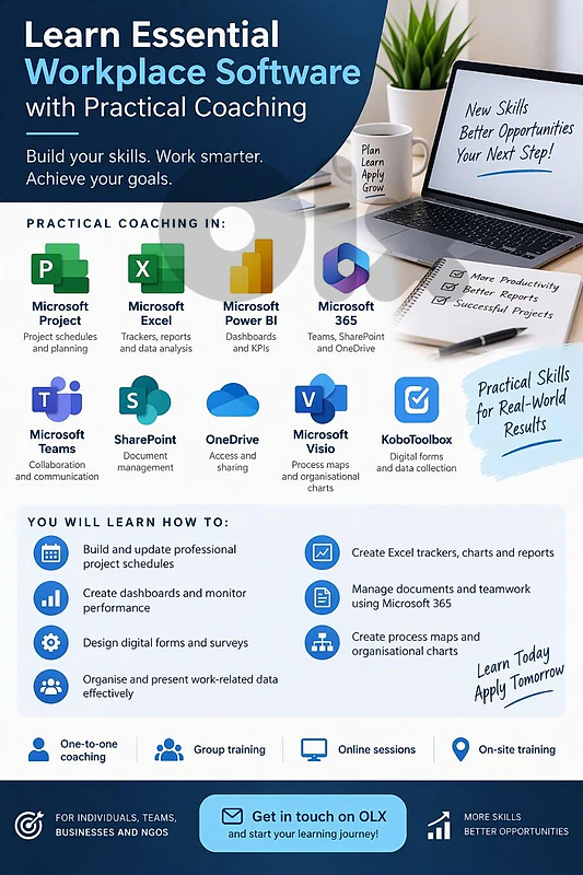 Learn Essential Workplace Software with Practical Coaching
