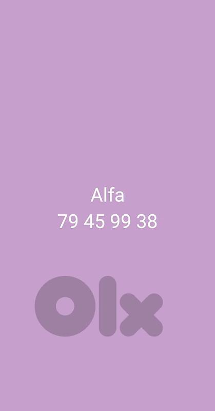 Number Alfa