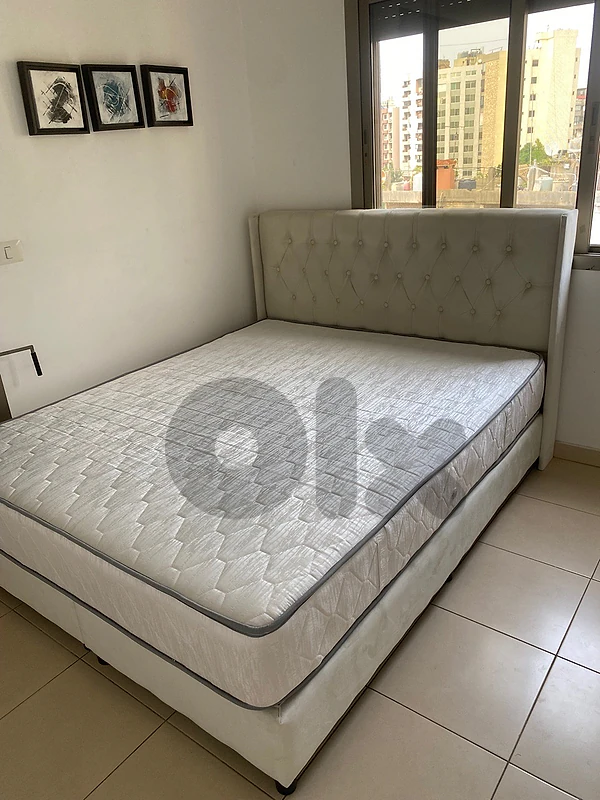 bed & mattress 160 cm تخت و فرشة منجد ١٦٠