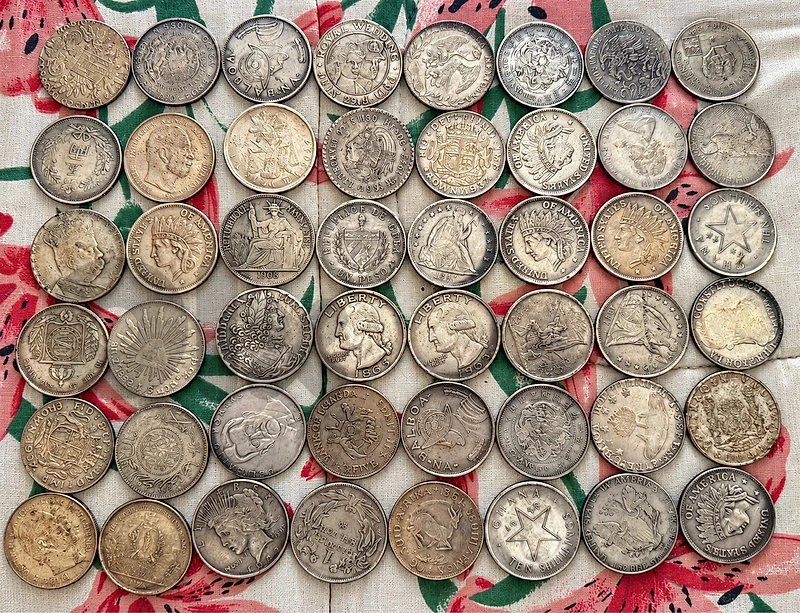 Vintage Old Value Coins