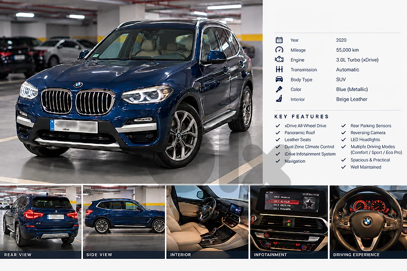 BMW X3 xDrive30i – 2020