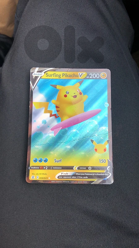 surfing pikachu mint