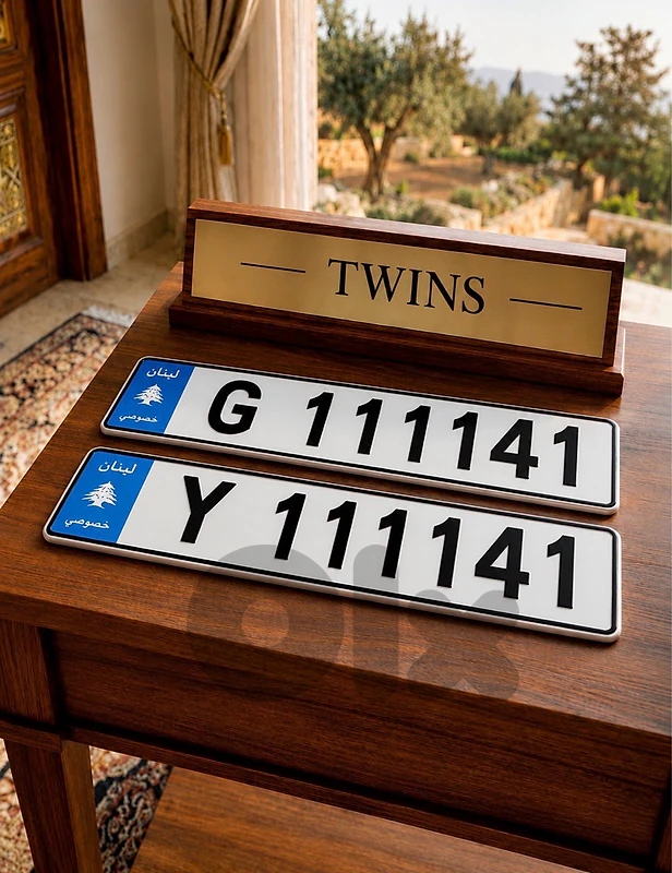 plate number for sale both 111141 Y 111141 G