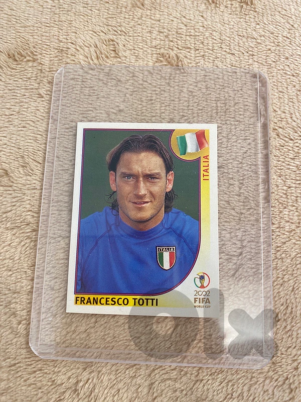 Totti Panini World Cup 2002 Sticker