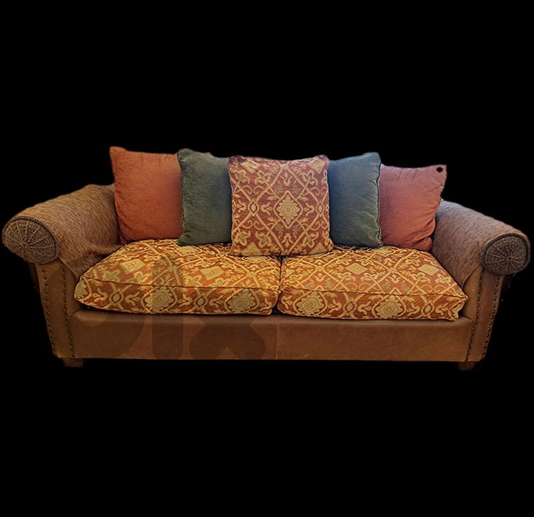 2 Sofas, 1 arm chair & coffee table