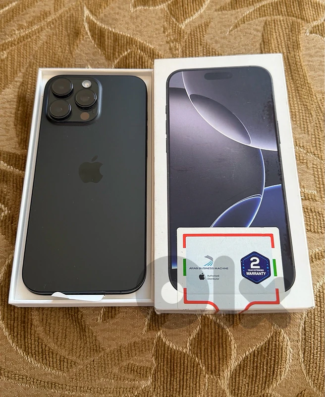 Iphone 16 Pro Max 95% ABM warranty Like new