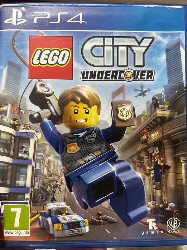 sony playstation 4 lego city undercover disc