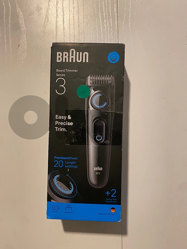 Braun beard trimmer series 3