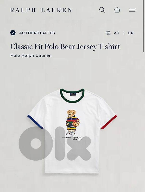 Polo Ralph Lauren Bear Tshirt