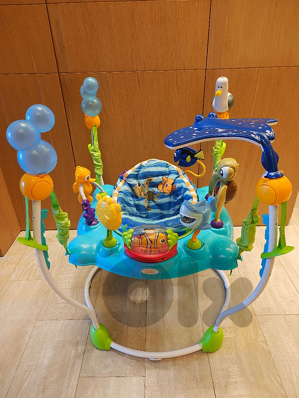 Disney Baby Finding Nemo Activity Jumper used 1 momth