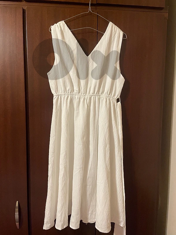 white dress