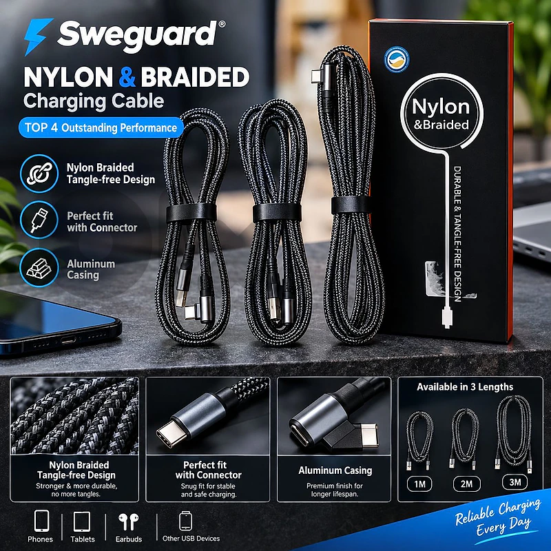 charging cable set 3 pcs