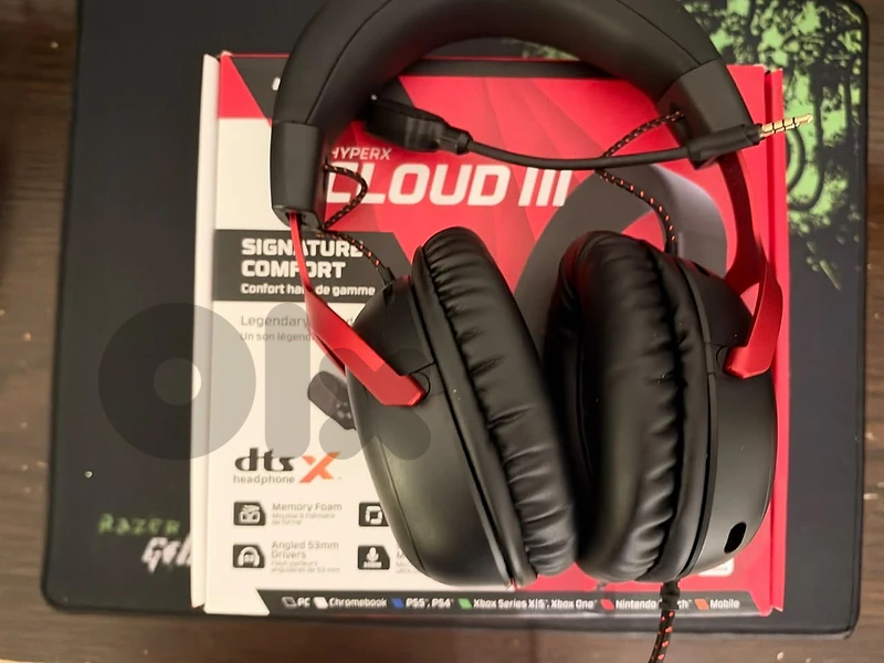 Hyper x cloud 3 head phones 150$