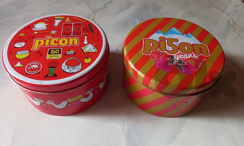 Picon tin box 50 years memorial editions (7.5×12.5 cm) any for 11$