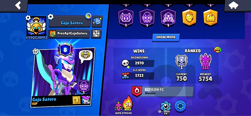 brawl stars acc / byetzabt se3ro