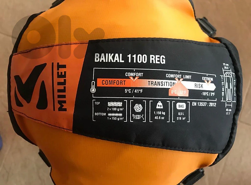 millet sleeping bag