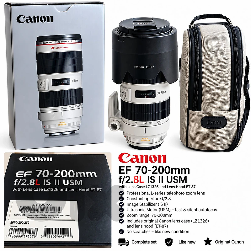 Canon EF 70–200mm f/2.8L IS II USM ..SERIOUS BUYERS