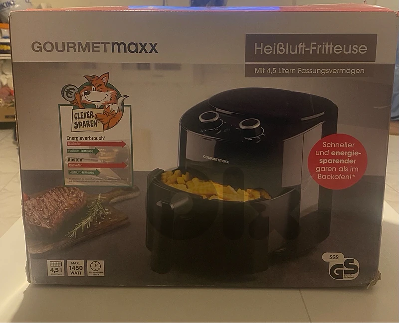 Gourmettmax airfryer